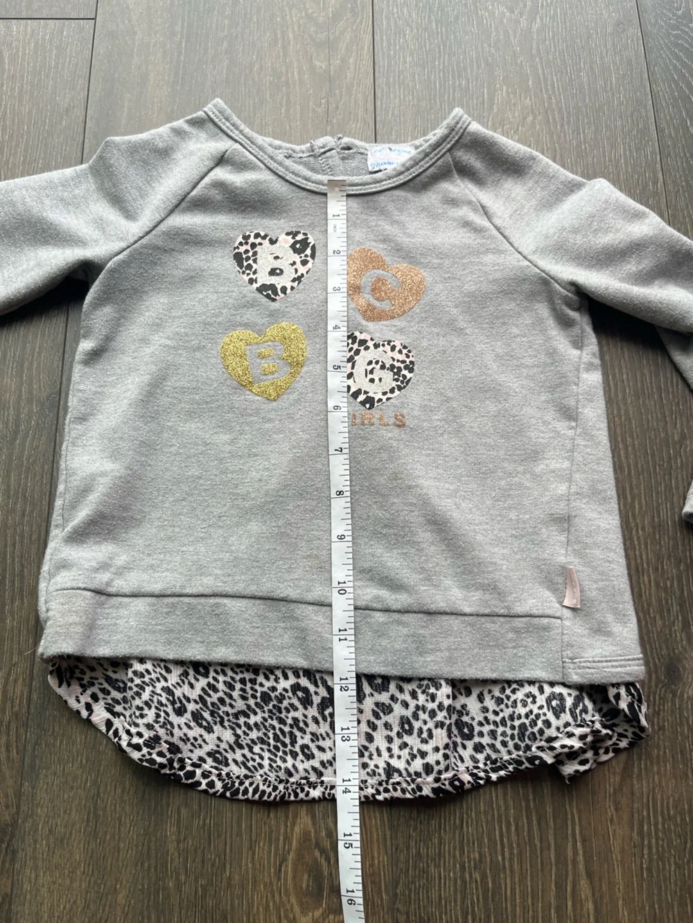 BCBGirls Layered Sweatshirt